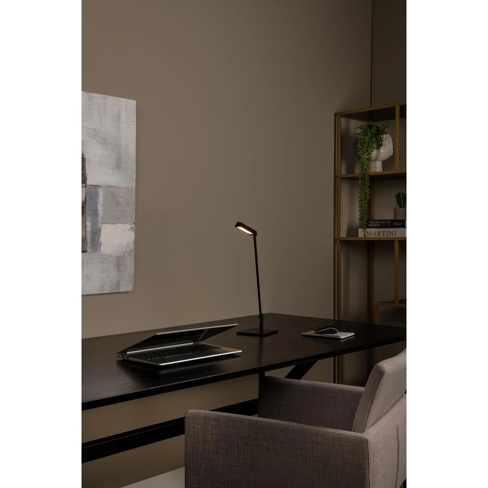 Design-Schreibtischlampe Lavale Schwarz Lucide 5411212441614