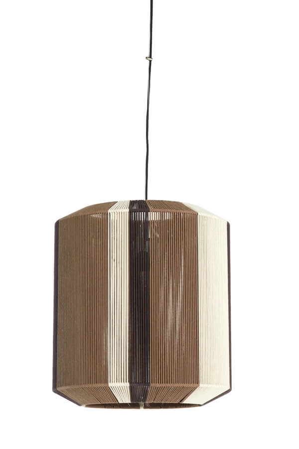 Pendelleuchte Kozana braun Ø 48cm Light & Living 8717807758790