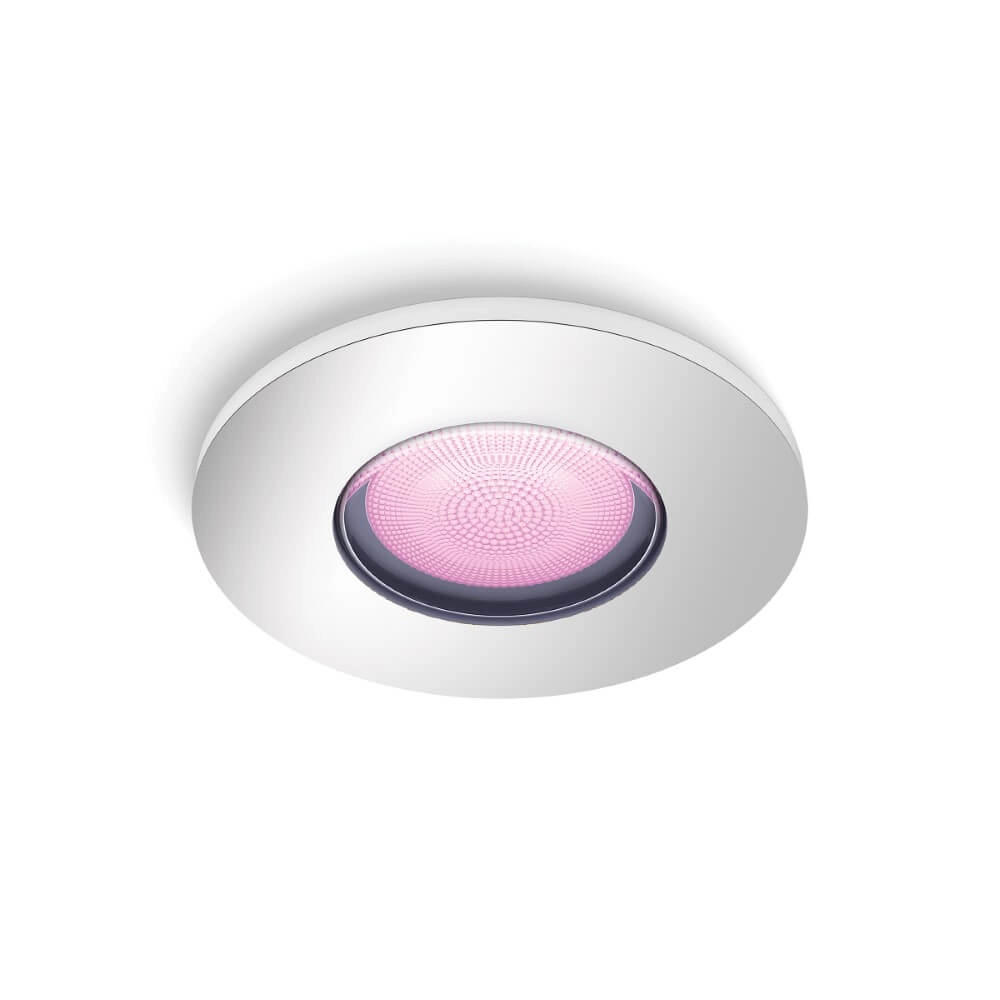 Einbaustrahler Hue Xamento - White and color Silber Philips 8719514355347