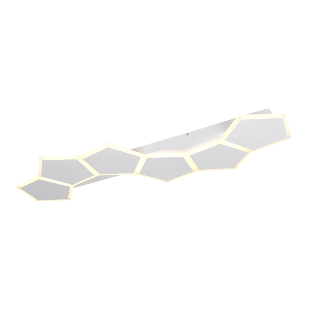 Einzigartige Deckenlampe Zaya M weiß Trio 4017807682991