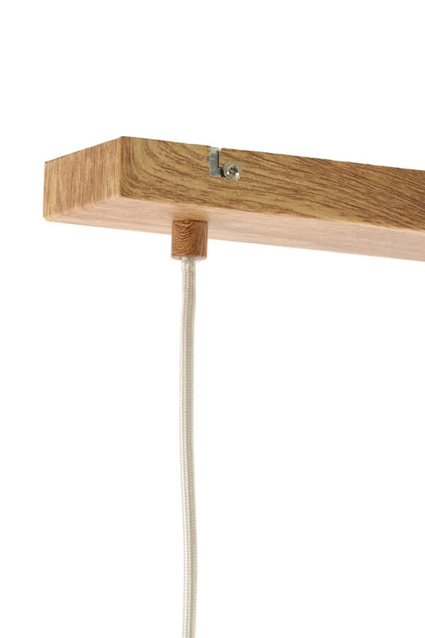 Pendelleuchte 3-flammig Dania Heller Holzdruck Light & Living 8717807710101