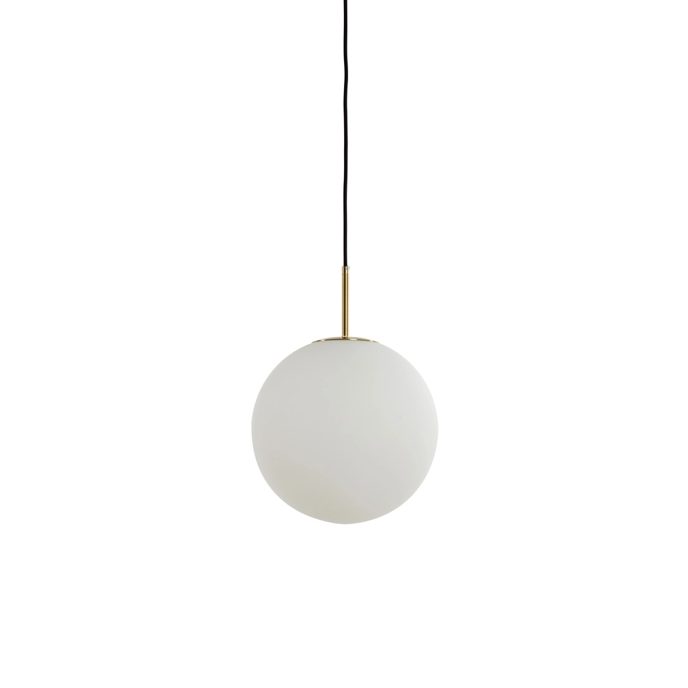 Opalglas-Pendelleuchte Medina Ø 25cm
