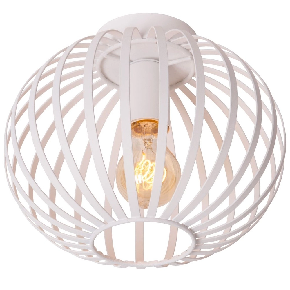 Deckenlampe Manuela Ø 25 cm weiß Lucide 5411212810243