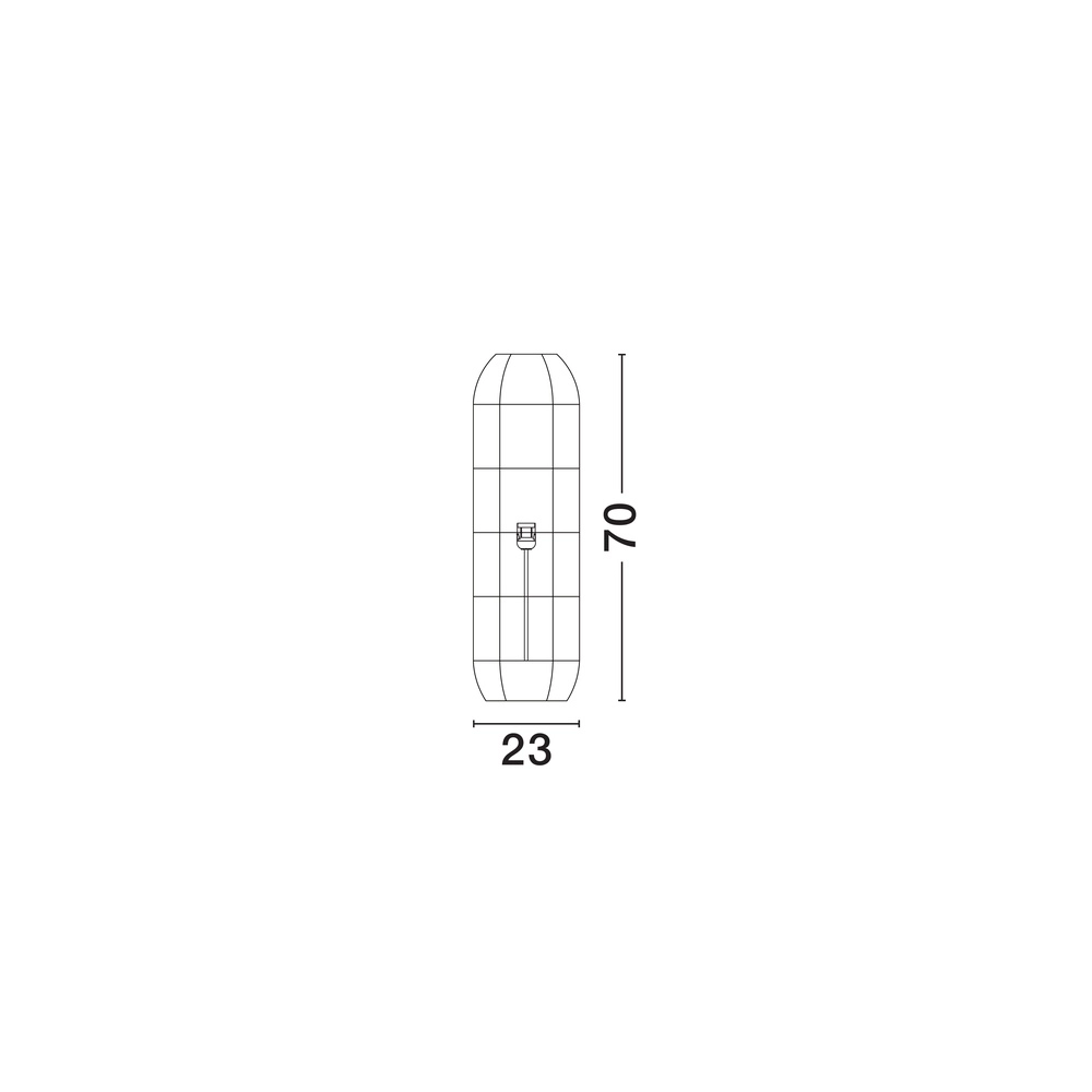 Stehlampe Elma braun Ø 23cm Lyora 5212017477491