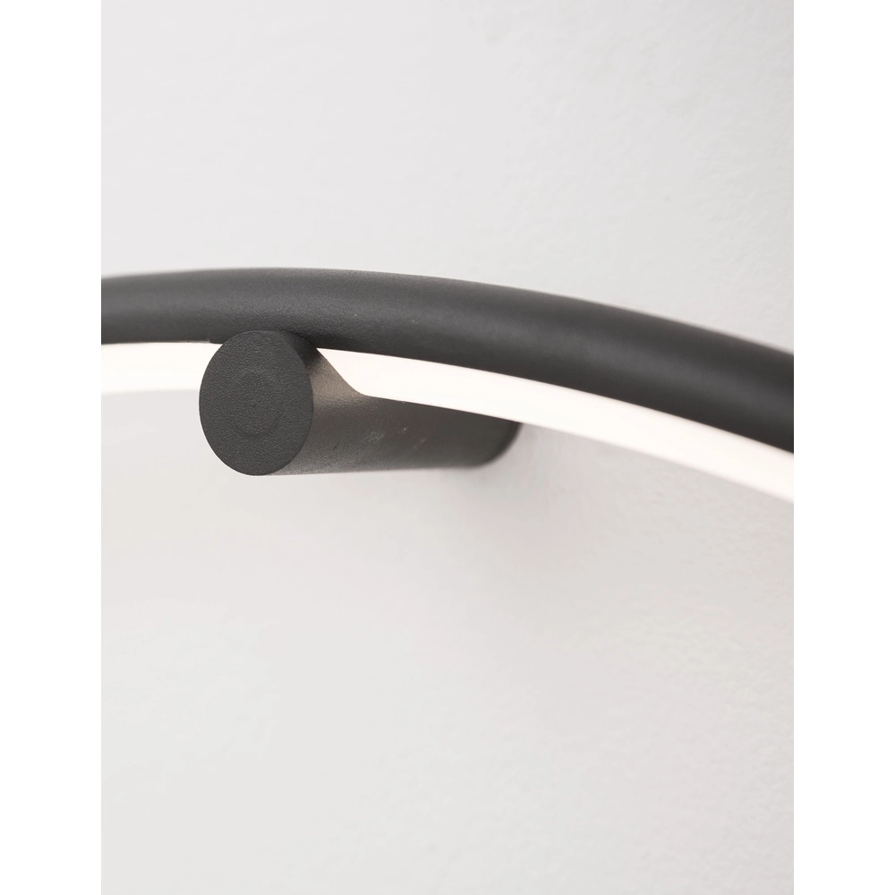 Stehlampe Ring schwarz Ø 79cm Lyora 5212017424266