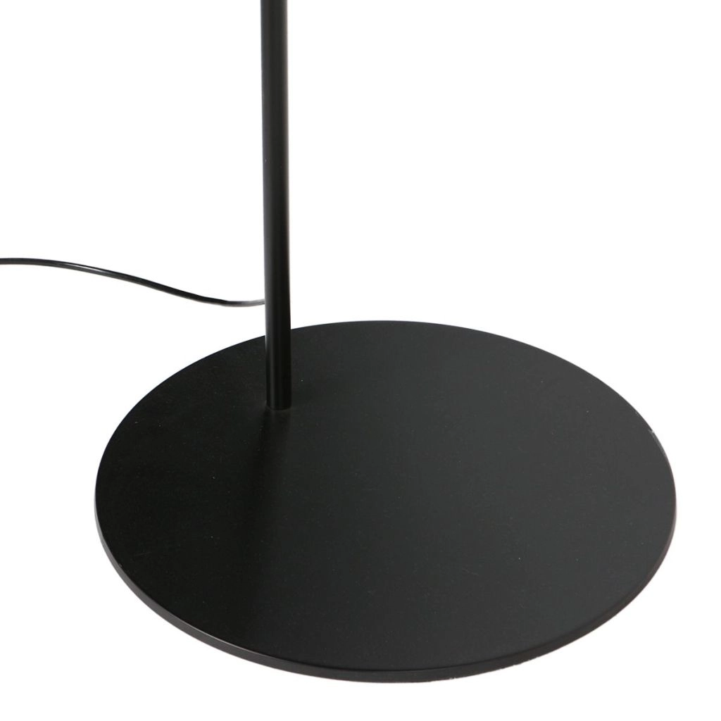 Bogenlampen-Schwarz Curve mit Bambusschatten Ø60 cm Steinhauer 8712746183122