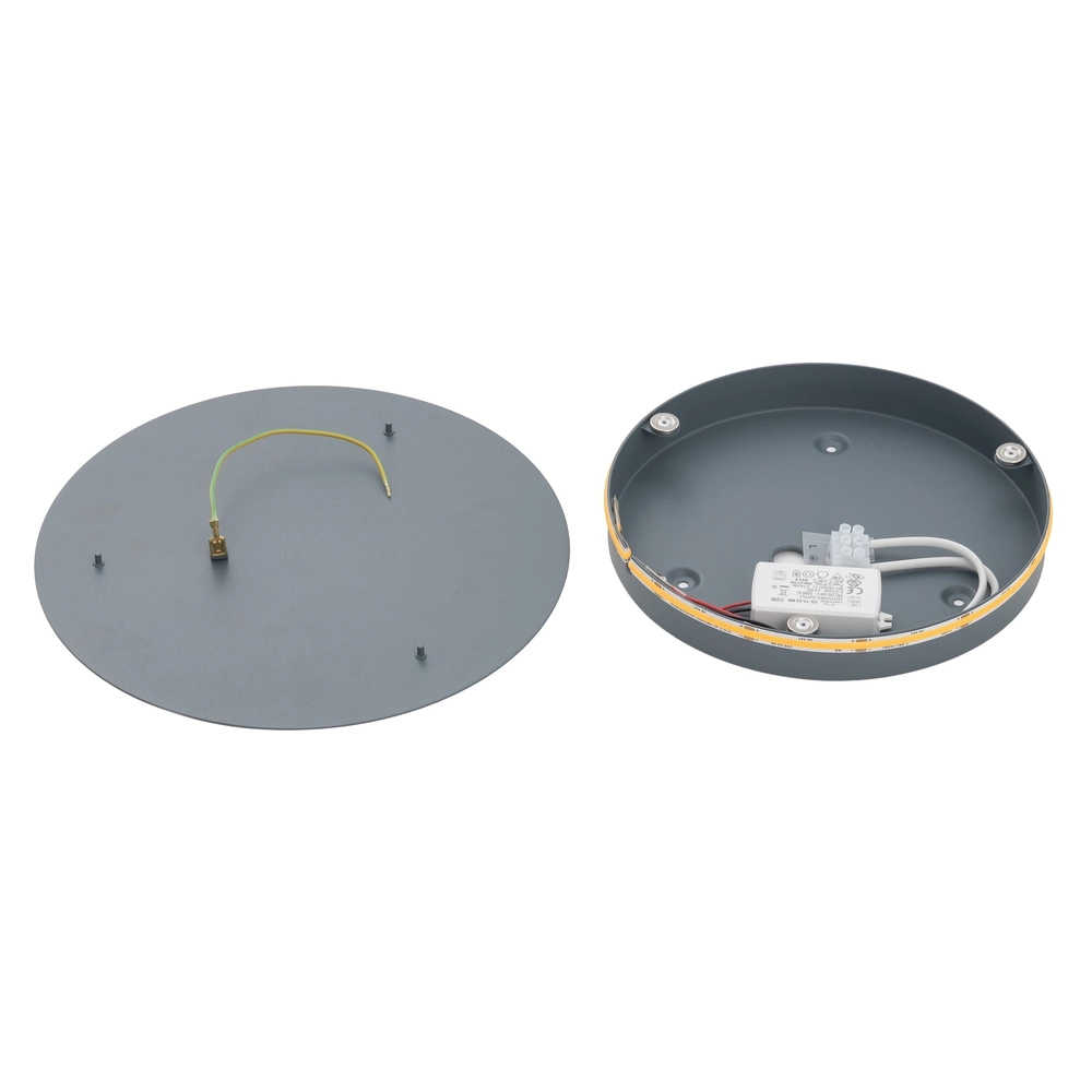 Design-Wandlampe Ring umbra blau Ø 25cm Lyora 5903139126656