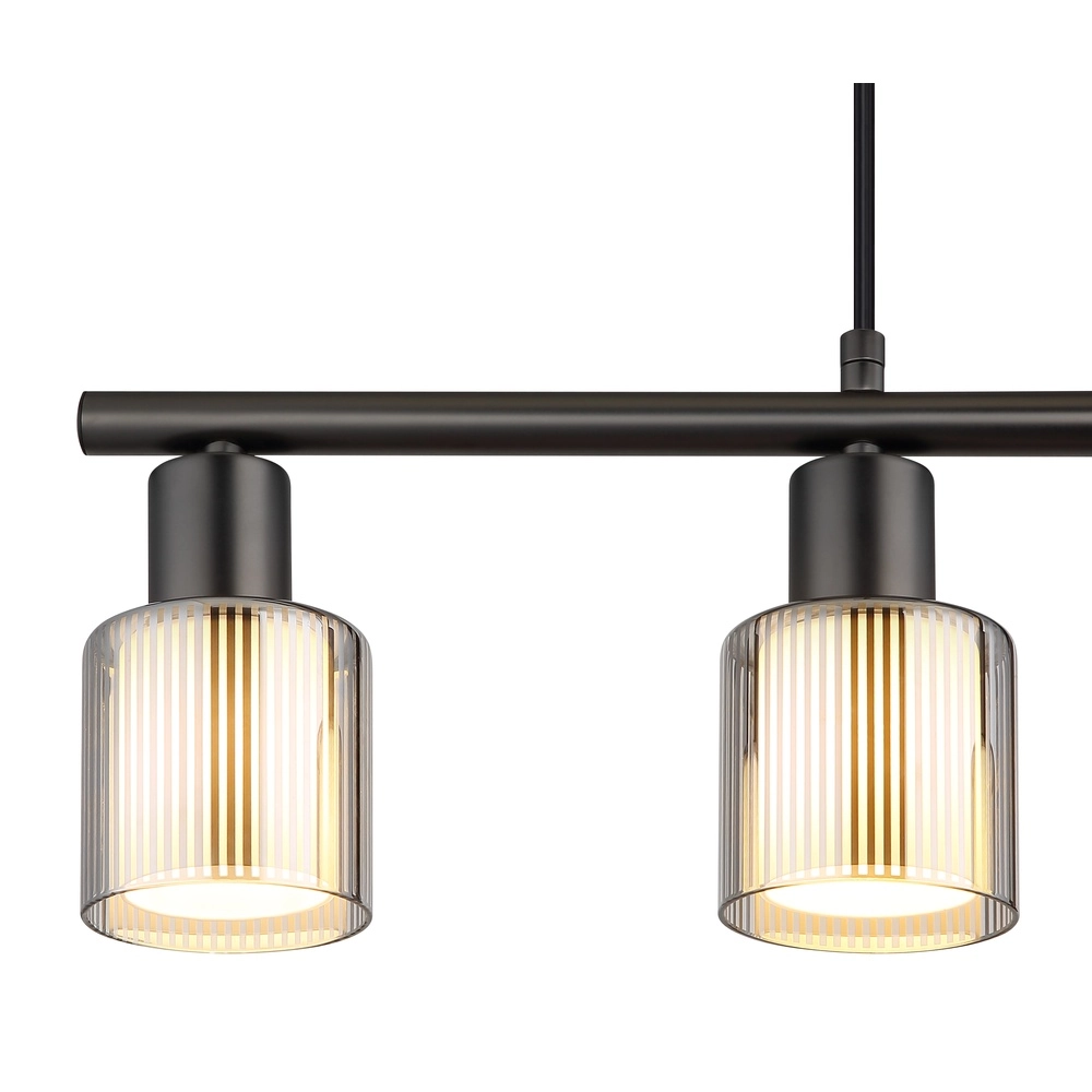 Design-Pendellampe Villegas 4-Leicht-Schießmetall Globo 9007371572953