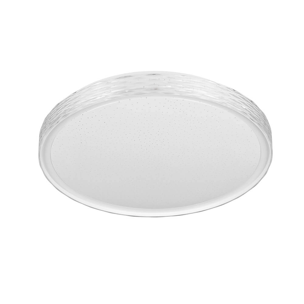 Deckenleuchte Varda mit Sterneffekt weiß Ø 39cm Trio 4017807640601