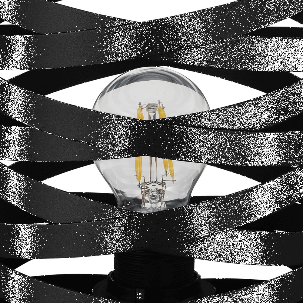 Schwarze Tischlampe Cremella Eglo 9002759995065