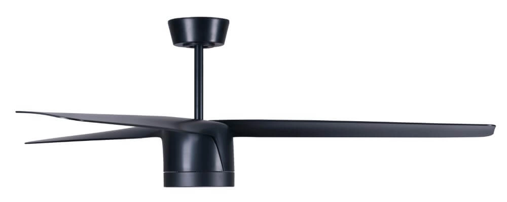 Schwarzer Deckenventilator mit Lampe Peregrine Ø 142cm Beacon 9333509165316