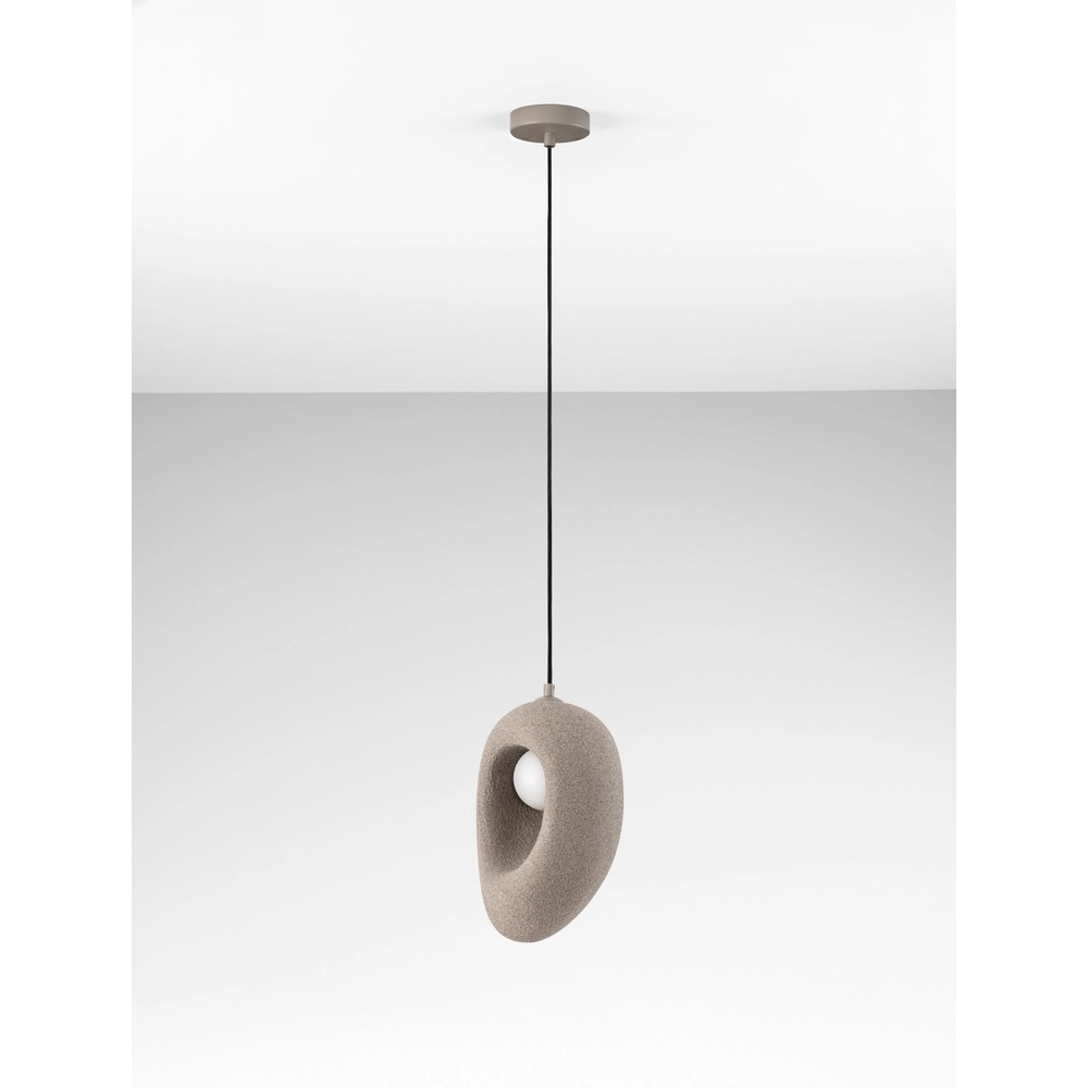 Natürliche Pendelleuchte Tempus braun 30cm Lyora 5212017476845