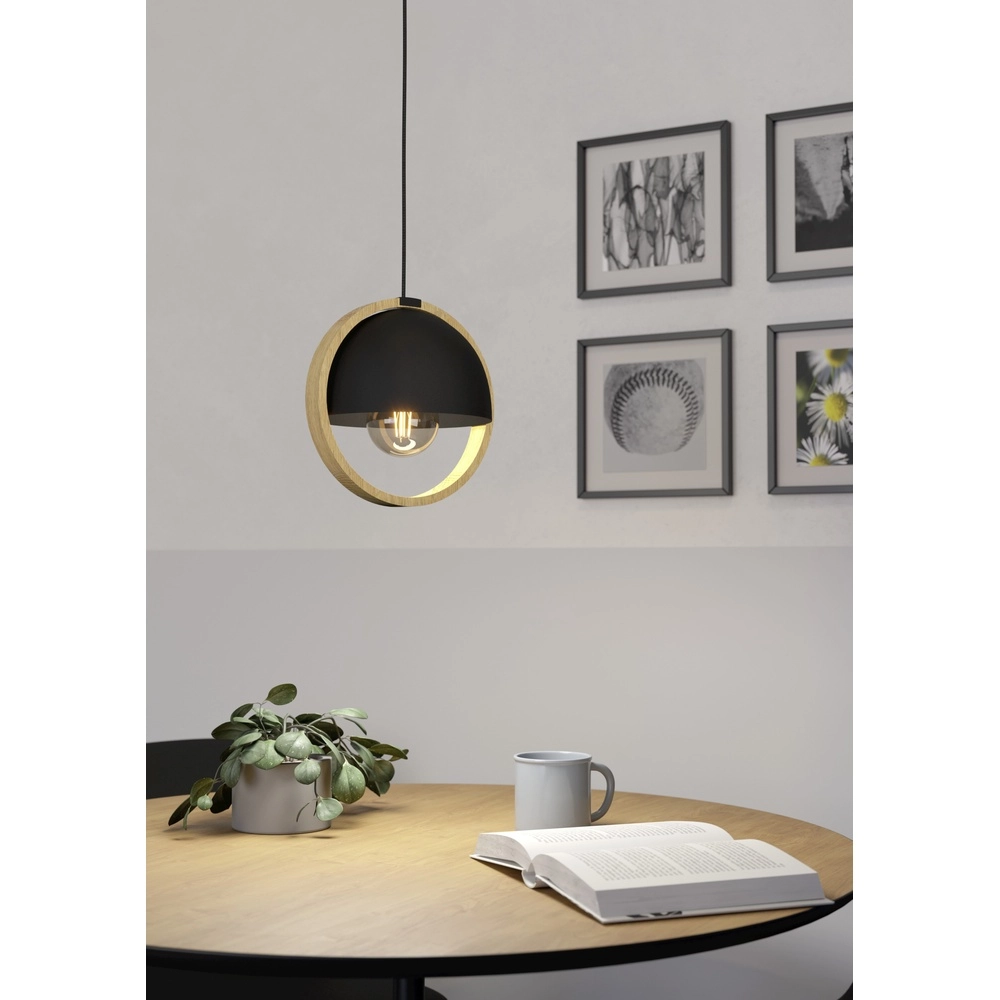 Skandinavische Pendellampe Callow 1x E27 - Ø 23cm Eglo 9002759437558