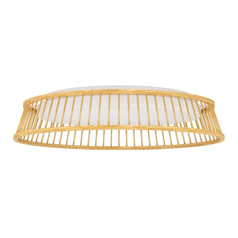 LED-Deckenleuchte aus Rattan Luppineria Ø 45cm