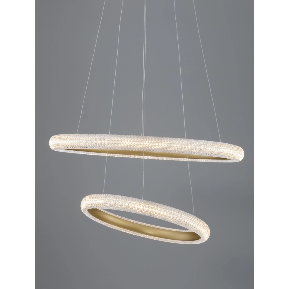 Pendelleuchte Medora gold Ø 59cm Lyora 5212017433435