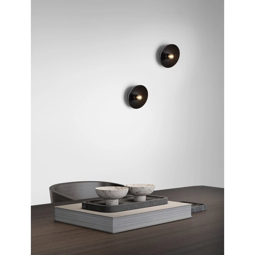 Design-Wandleuchte Onia Metall mit Schwarz Lyora 5212017458193