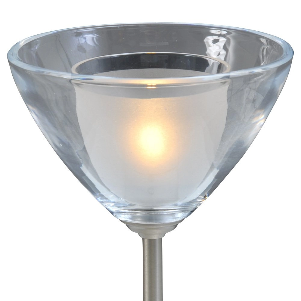 LED Tischlampe Caterina LED 20 cm metallic-grau Masterlight 8718121210605