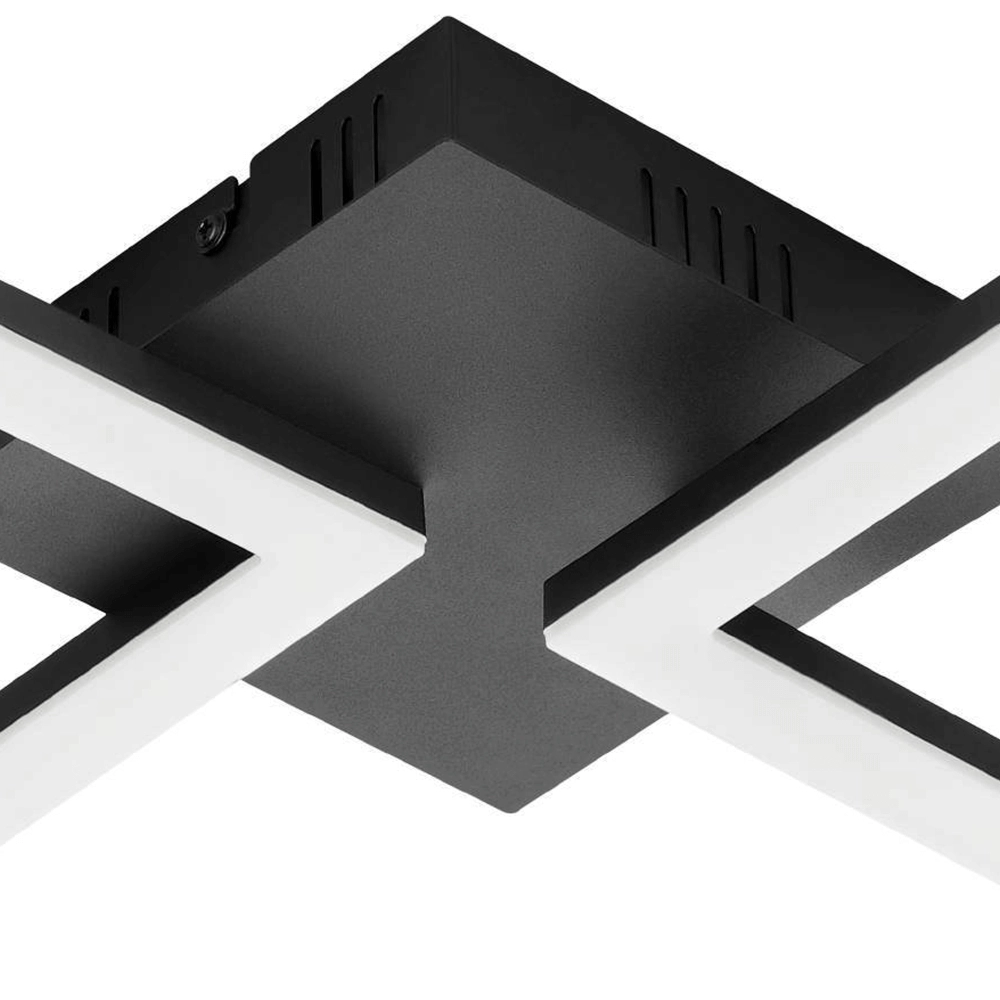 Deckenleuchte Zigbee Paranday-Z 47x22,5cm schwarz Eglo 9008606231195