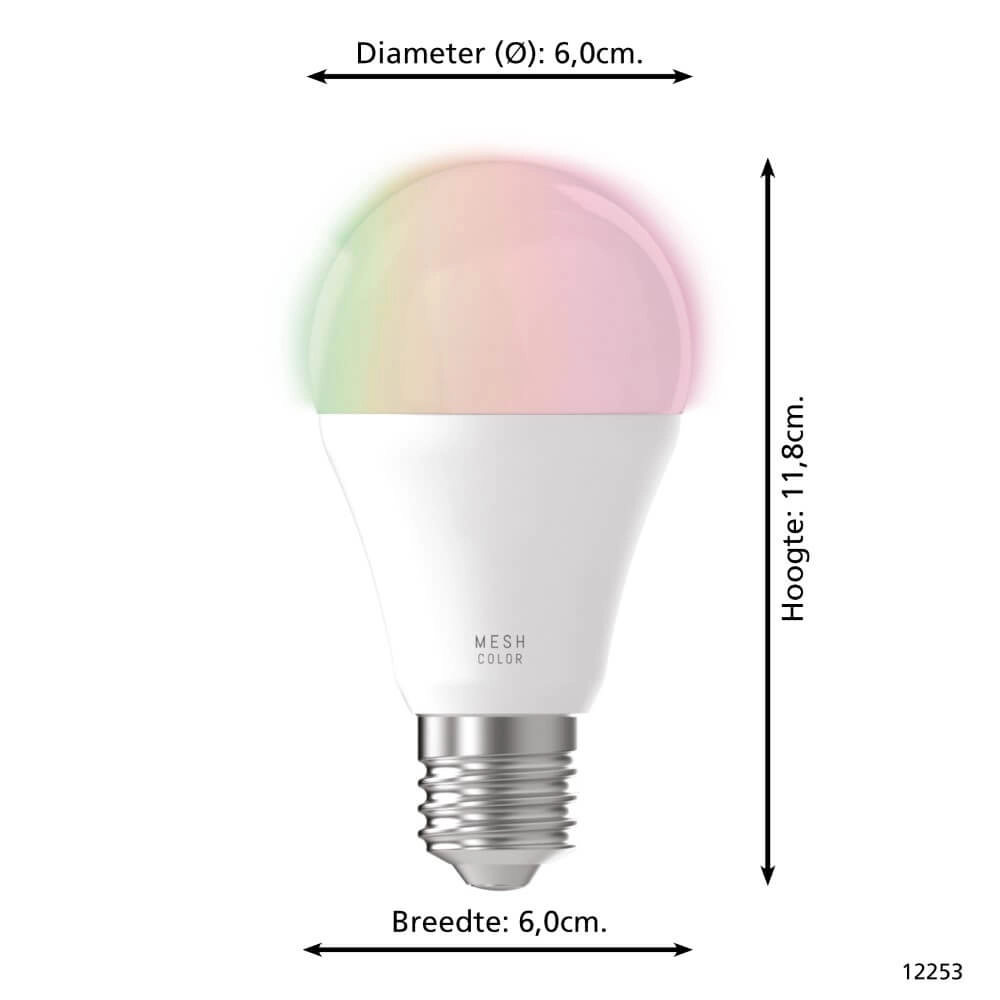 LED-Lampe Zigbee - E27 - 9 watt - 2700-6500K - A60 Eglo 9002759122539