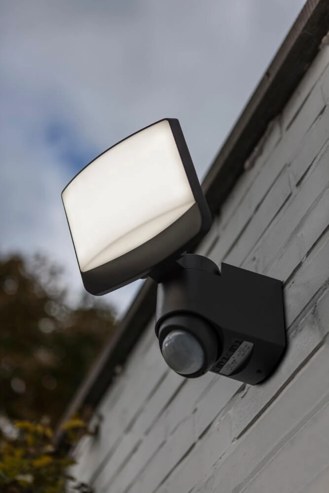 Solar-Wandleuchte Sunshine L Anthrazit Lutec 6939412046617