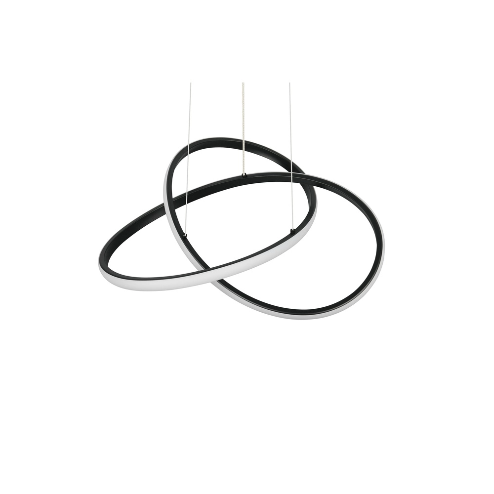 Design-Pendellampe Mansa Schwarz Trio 4017807682144