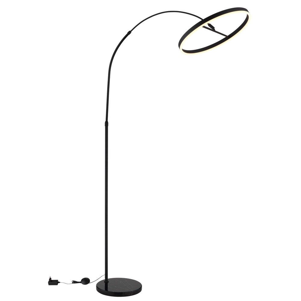 Design-Bogenlampe Jerrold Schwarz Globo 9007371566396