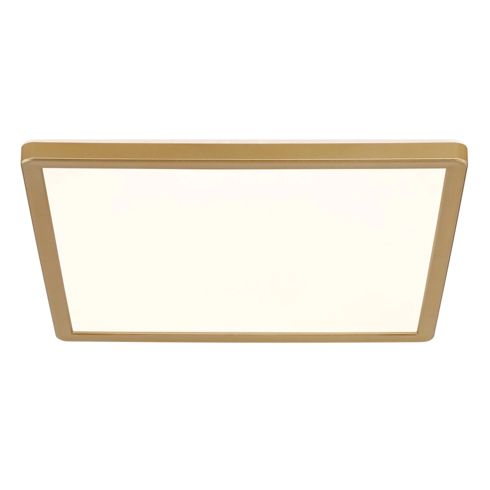 Deckenlicht Sapana Quadrat 29,4 cm Gold Globo 9007371457427