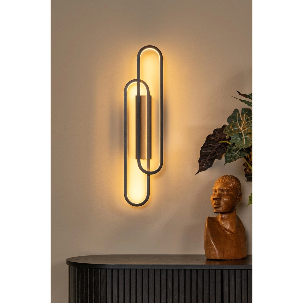 Design-Wandlampe Thelma Oval 75 cm Lucide 5411212782892
