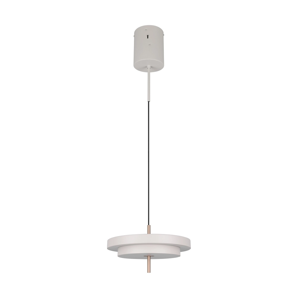 Design-Pendelleuchte Keaton weiß Ø 40cm Trio 4017807653373