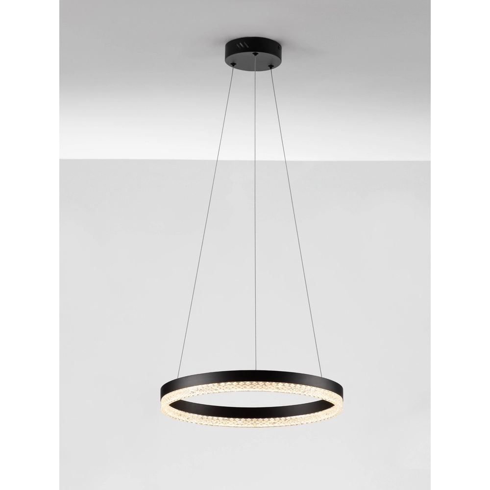 Pendelleuchte Adria schwarz Ø 40cm Lyora 5212017443762