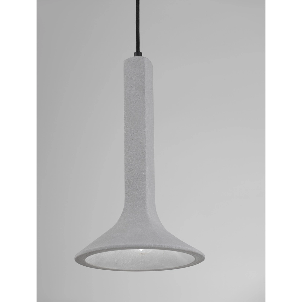 Einzigartige Pendelleuchte Dylan grau Ø 22,3cm Lyora 5212017440389