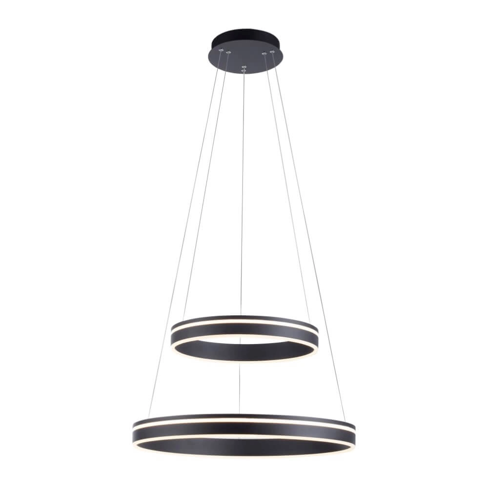 Hängelampe Q-Vito Ø 59cm Anthrazit Paul Neuhaus 4012248367445