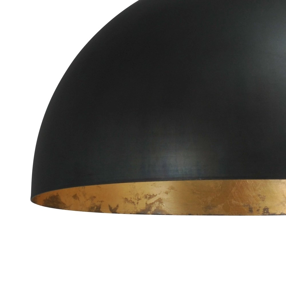 Schwarze industrielle Pendelleuchte Industria Gold 60 Masterlight 8718121159669