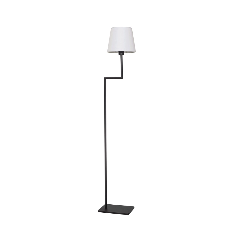 Stehlampe Savona schwarz mit weißer Kapuze Lyora 5212017430199