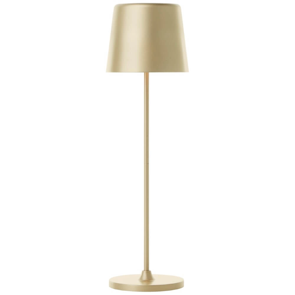 Goldene Tischlampe Kaami Design