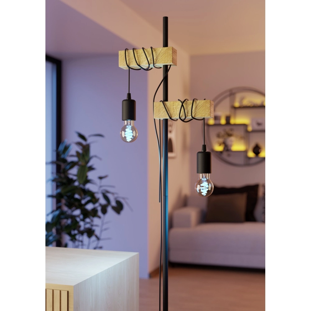 Set mit 2 LED Zigbee E27 4.9W - 360lm - 2700-6500K - A60 Eglo 9008606293889