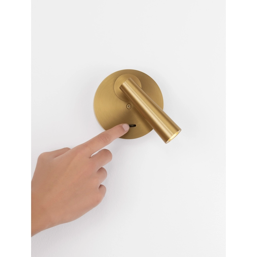 Nachttischlampe Tico Gold Lyora 5212017473189