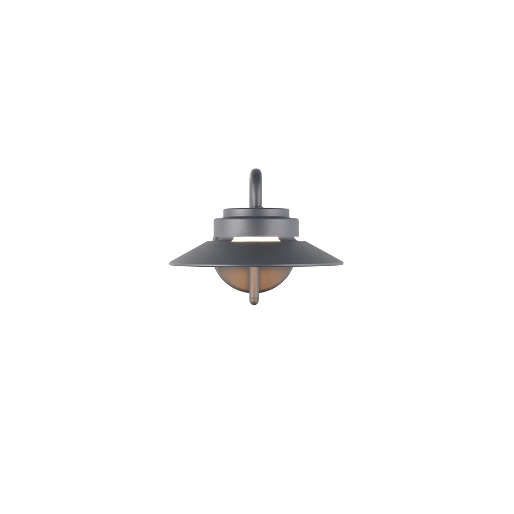 Moderne Stalllampe Atrato Anthrazit Trio 4017807691177