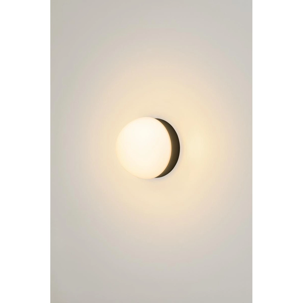 Wandleuchte Cyft schwarz mit weiß IP65 SLV 4024163303842