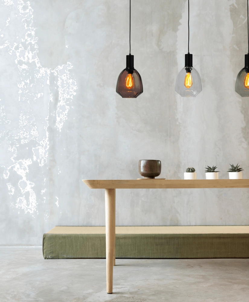 3-flammige Hängelampe - schwarz - Porto mit Nicolette-Brille Masterlight 8718121270098