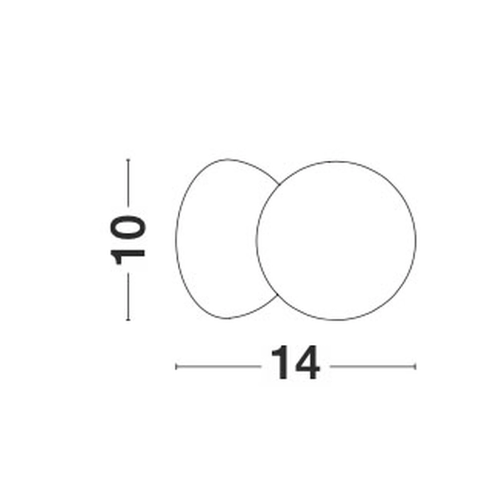 Wandleuchte Zero weiß Lyora 5212017427809