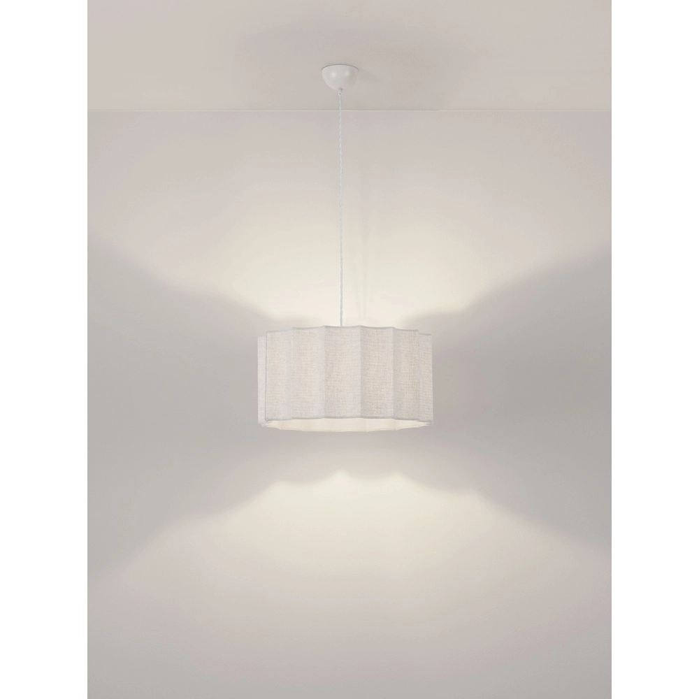 Design-Pendellampe Alve weiße Ø 45 cm Lyora 5212017493644
