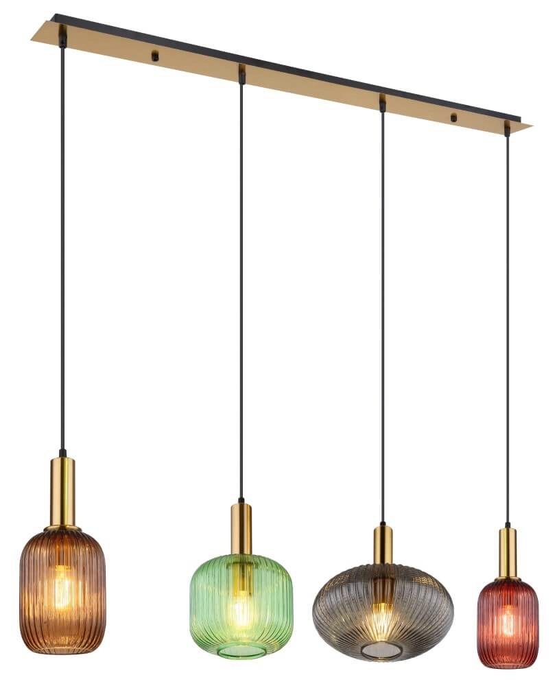 Design-Hängelampe Normy Messing