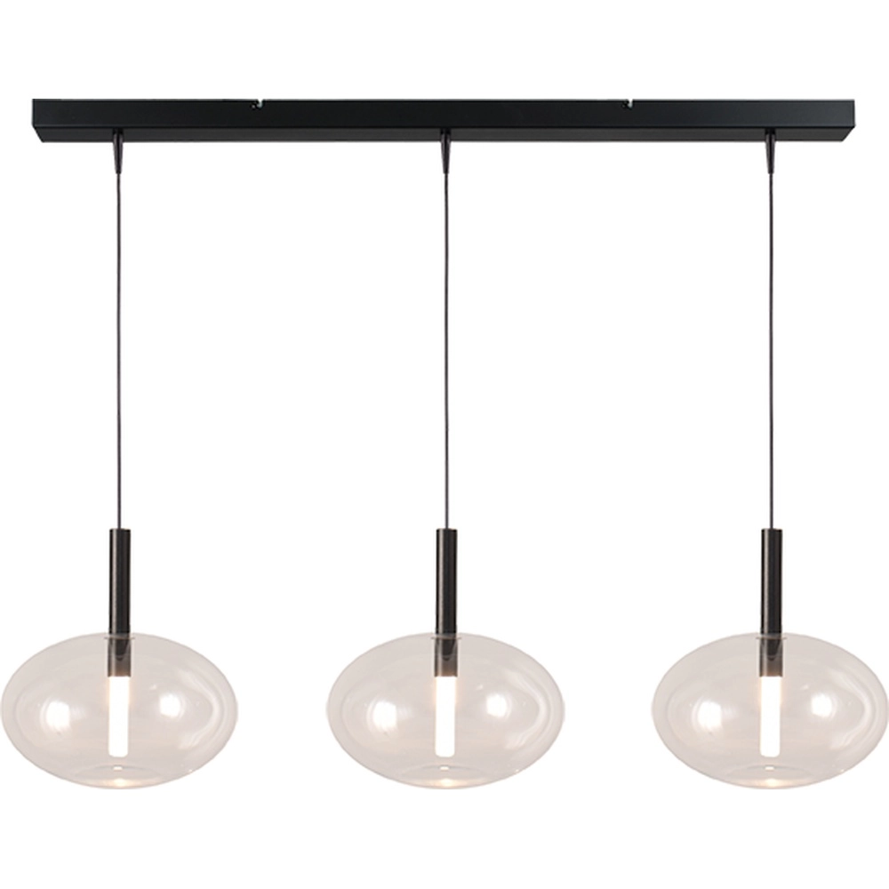 3L Pendellampe Ø 24cm Lido Onion mit klarem Glas Masterlight 8718121335230