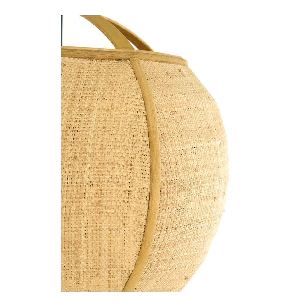 Land-Pendellampe Bozona hellbraun Ø 41 cm Light & Living 8717807843946