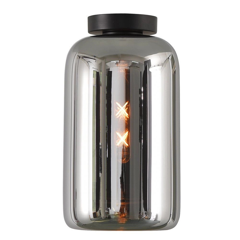 Rauchglas Deckenleuchte Botany