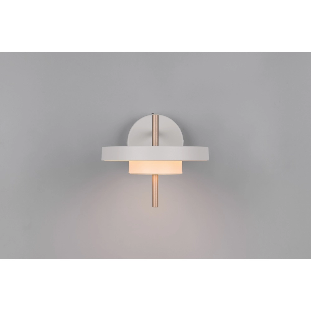 Moderne Wandleuchte Keaton weiß Trio 4017807655773