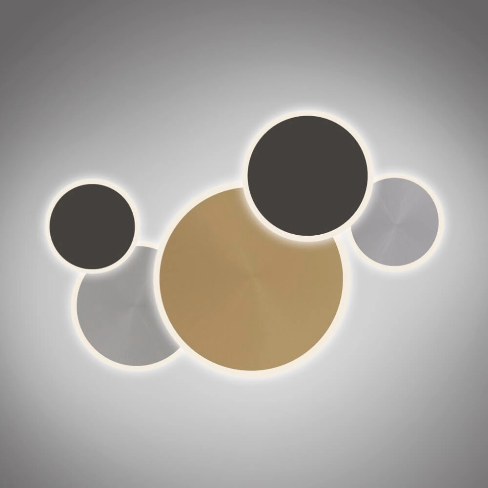 Design-Wandleuchte Q-Piato 85cm Paul Neuhaus 4012248374528