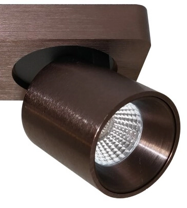 LED Spot Laguna 2-leichter Bronzebraun Artdelight 8719831736010