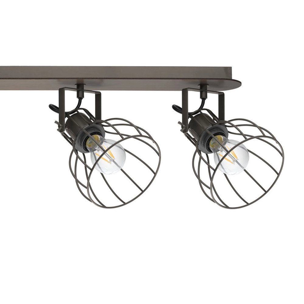 Deckenleuchte Sambatello 4-Licht-Antiquitätenbraun Eglo 9002759981372